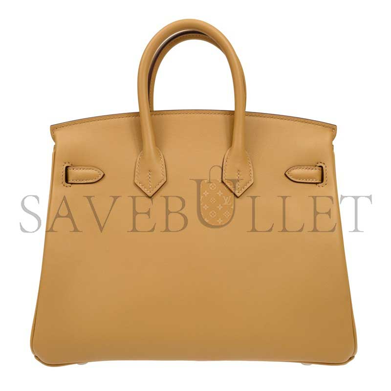 HERMES MASTER BIRKIN 25 SWIFT PALLADIUM HARDWARE (25*20*13cm) 